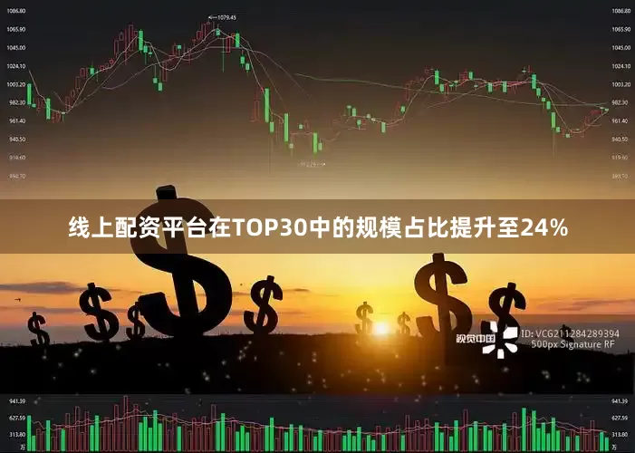线上配资平台在TOP30中的规模占比提升至24%